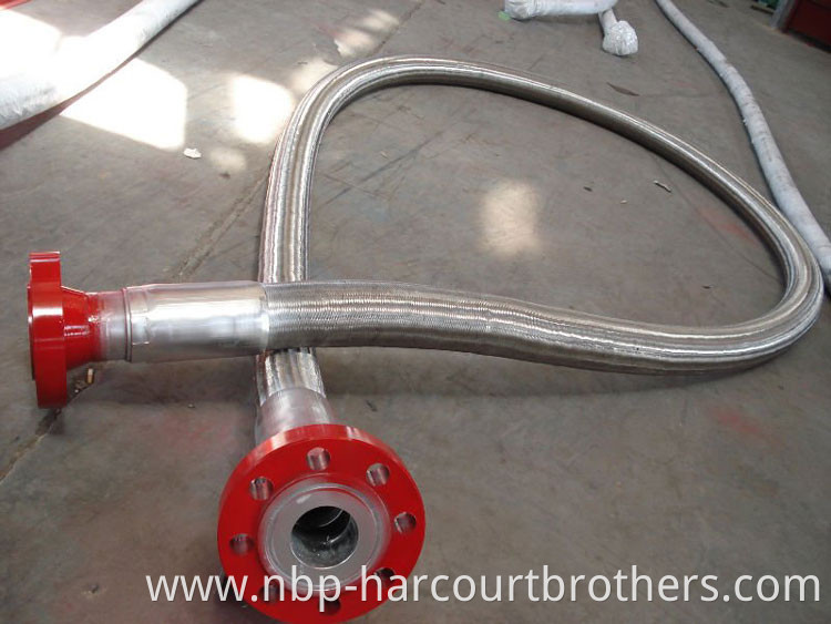 API 16C Flexible Choke and Kill Rubber Hose with flange